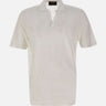 Polo in lino 60160 96803250 GRAN SASSO 