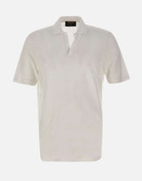Polo in lino 60160 96803250 GRAN SASSO 