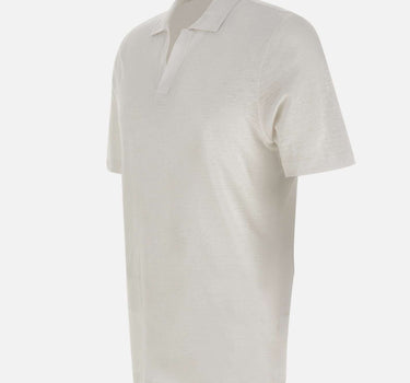 Polo in lino 60160 96803250 GRAN SASSO 