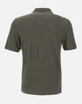 Polo in lino 60160 96803410 GRAN SASSO 