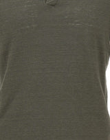 Polo in lino 60160 96803410 GRAN SASSO 