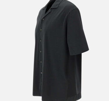 GRAN SASSO Camicia in cotone vintage BLACK Uomo 