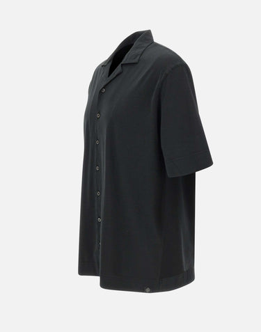 GRAN SASSO Camicia in cotone vintage BLACK Uomo 