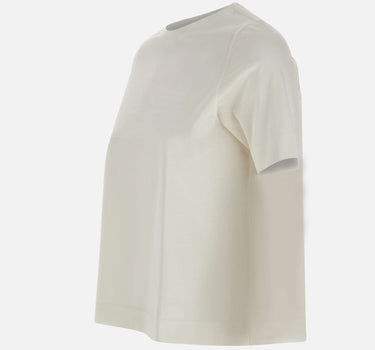 GRAN SASSO T-shirt in cotone filo di Scozia WHITE Donna 