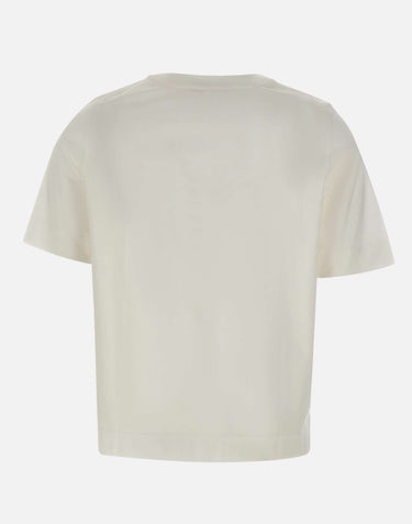 GRAN SASSO T-shirt in cotone filo di Scozia WHITE Donna 