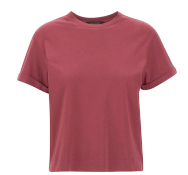 GRAN SASSO T-shirt in cotone a girocollo Pink Donna 