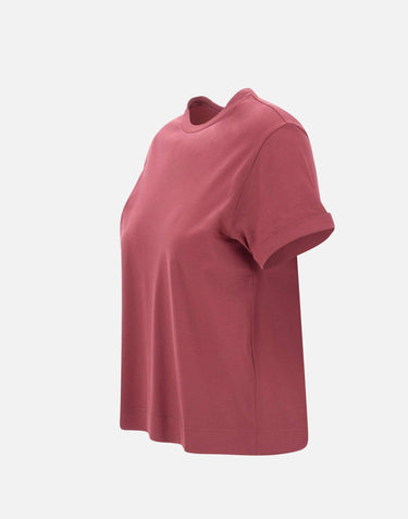 GRAN SASSO T-shirt in cotone a girocollo Pink Donna 