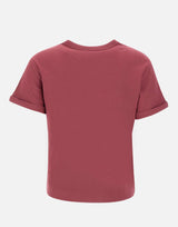 GRAN SASSO T-shirt in cotone a girocollo Pink Donna 
