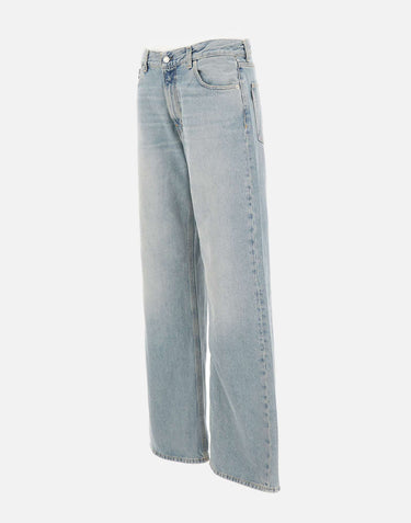 HAIKURE Jeans "Korea" Light Blue Donna 