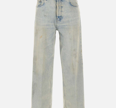 HAIKURE Jeans "Betty Soft Stained" Light Blue Donna 