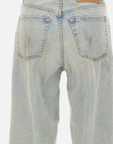 HAIKURE Jeans "Betty Soft Stained" Light Blue Donna 