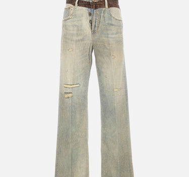 HAIKURE Jeans "Bonnie TLO" Light Blue Donna 