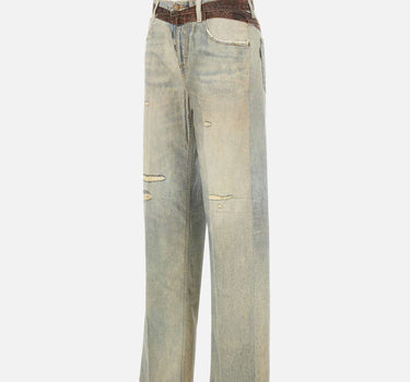 HAIKURE Jeans "Bonnie TLO" Light Blue Donna 