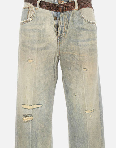 HAIKURE Jeans "Bonnie TLO" Light Blue Donna 