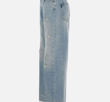 HAIKURE Jeans "Winny Broken Celestial" Light Blue Donna 