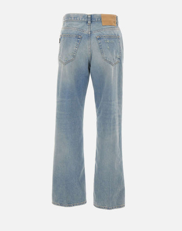HAIKURE Jeans "Winny Broken Celestial" Light Blue Donna 