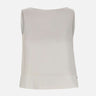 HERNO Blusa con fiocchetti WHITE Donna 
