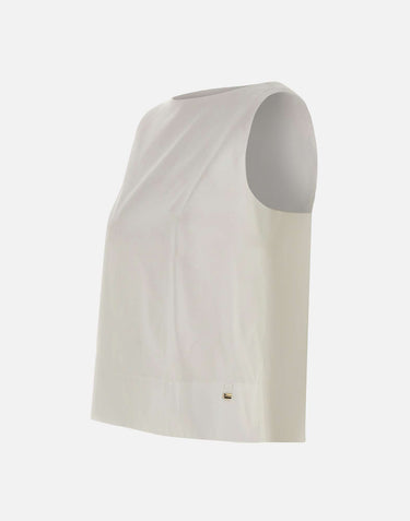 HERNO Blusa con fiocchetti WHITE Donna 