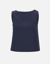 HERNO Blusa con fiocchetti BLUE Donna 