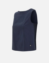 HERNO Blusa con fiocchetti BLUE Donna 
