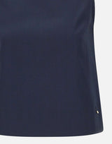 HERNO Blusa con fiocchetti BLUE Donna 