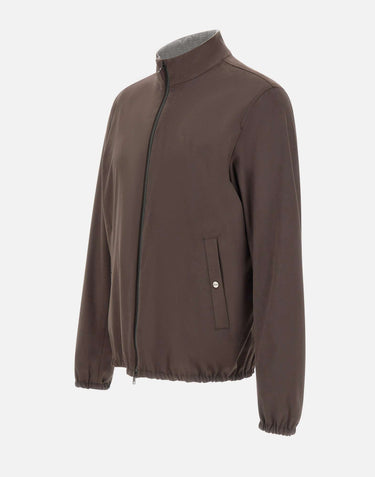 Giacca in tessuto scamosciato GI000657U 124548993 HERNO 