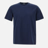 HERNO T-shirt in jersey di cotone BLUE Uomo 