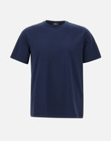 HERNO T-shirt in jersey di cotone BLUE Uomo 