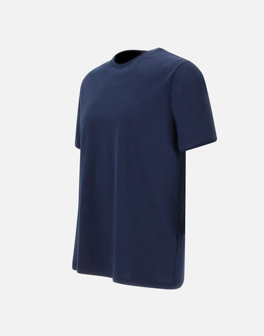 HERNO T-shirt in jersey di cotone BLUE Uomo 