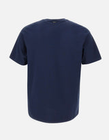 HERNO T-shirt in jersey di cotone BLUE Uomo 