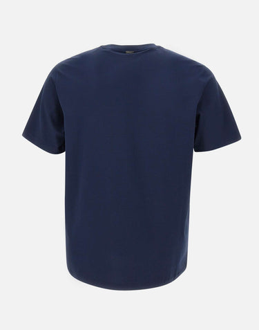 HERNO T-shirt in jersey di cotone BLUE Uomo 