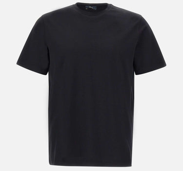 HERNO T-shirt in cotone superfine BLACK Uomo 
