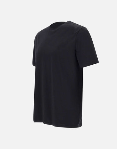 HERNO T-shirt in cotone superfine BLACK Uomo 