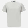 HERNO T-shirt  in jersey di cotone superfine GREY Uomo 