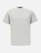 HERNO T-shirt  in jersey di cotone superfine GREY Uomo 