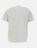 HERNO T-shirt  in jersey di cotone superfine GREY Uomo 