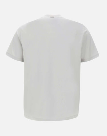 HERNO T-shirt  in jersey di cotone superfine GREY Uomo 