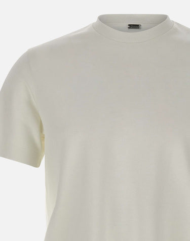 HERNO T-shirt in puro cotone WHITE Uomo 
