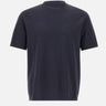 HERNO T-shirt in jersey effetto maglia BLUE Uomo 