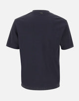 HERNO T-shirt in jersey effetto maglia BLUE Uomo 