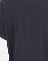 HERNO Maglia a maniche corte in misto cotone BLUE Donna 