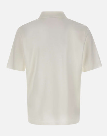 HERNO Polo con colletto aperto WHITE Uomo 