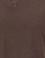 HERNO Polo con colletto aperto BROWN Uomo 