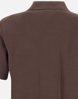 HERNO Polo con colletto aperto BROWN Uomo 