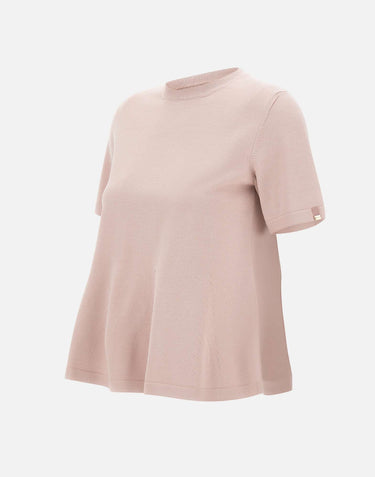HERNO Maglia in viscosa stretch Pink Donna 