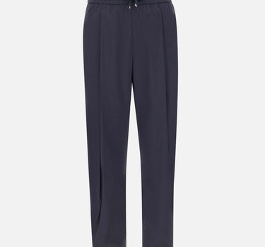 Pantaloni in nylon con coulisse PT000031D 12431SZ9201 HERNO 