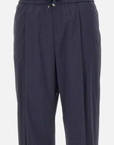Pantaloni in nylon con coulisse PT000031D 12431SZ9201 HERNO 