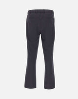 HERNO Pantaloni elasticizzati in misto lana BLACK Uomo 