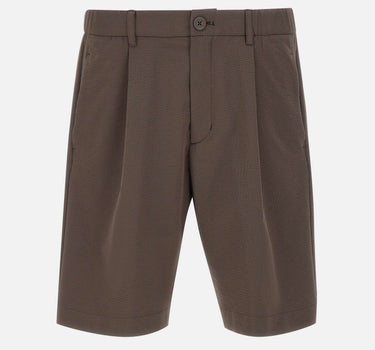 HERNO Shorts in seer-crease BROWN Uomo 