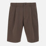 HERNO Shorts in seer-crease BROWN Uomo 